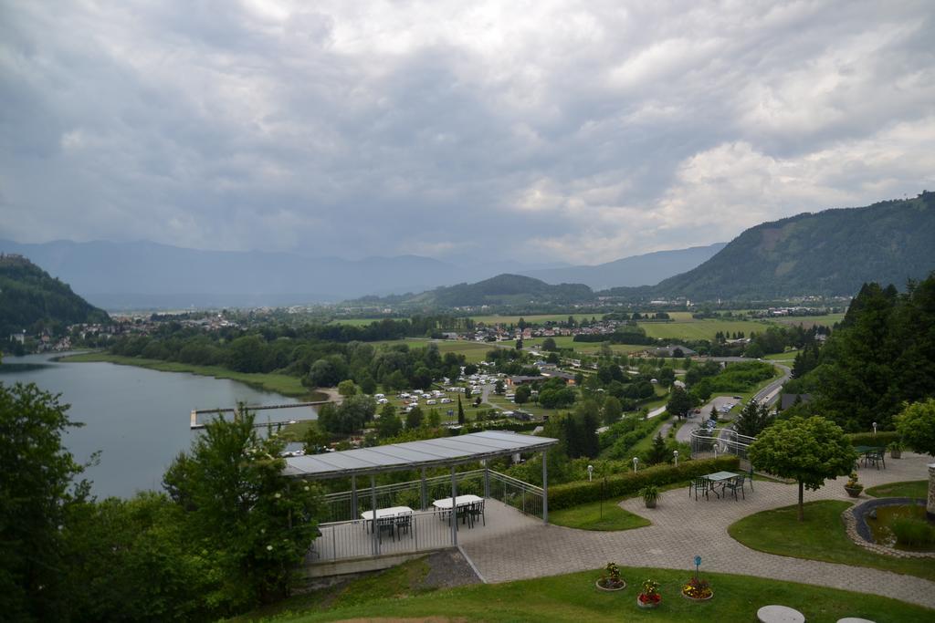 Panoramablickhotel - Lakeview Apartments Annenheim Luaran gambar